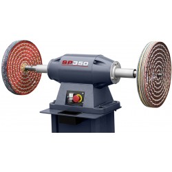 Satiniatrice industriale / lucidatrice per sbavatura CORMAK SP350 con base - 