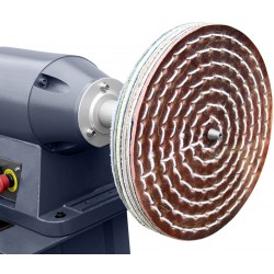 Satiniatrice industriale / lucidatrice per sbavatura CORMAK SP350 con base - 