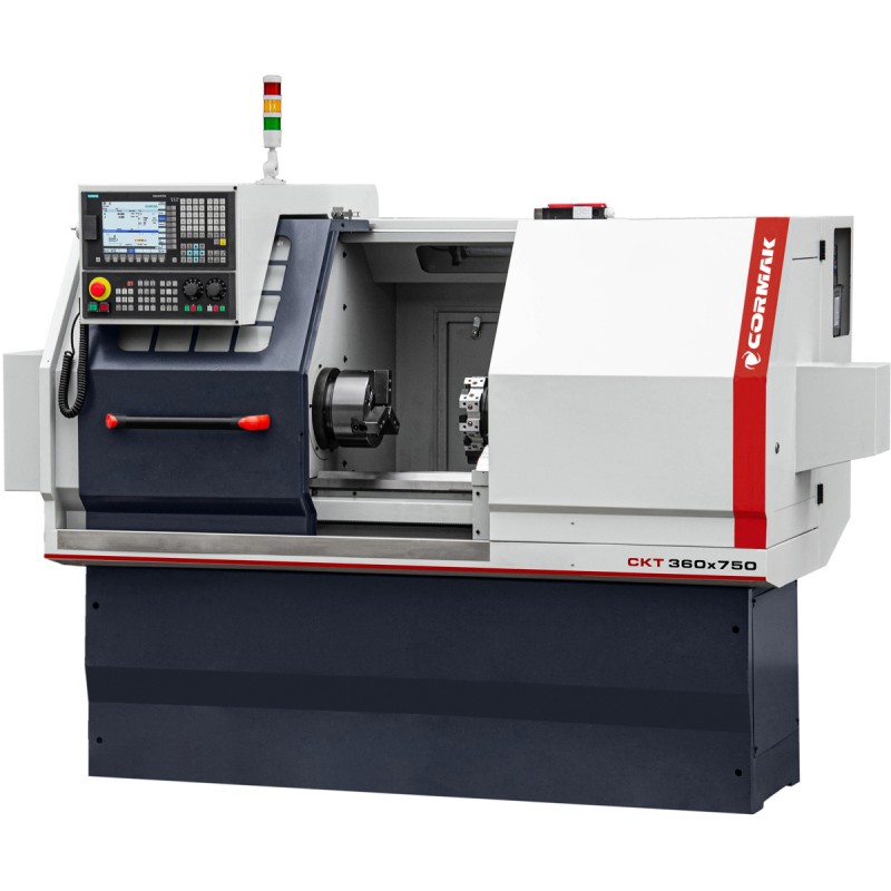 360x750 CNC-Drehmaschine mit angetriebenen Werkzeugen - 360x750 CNC-Drehmaschine mit angetriebenen Werkzeugen -