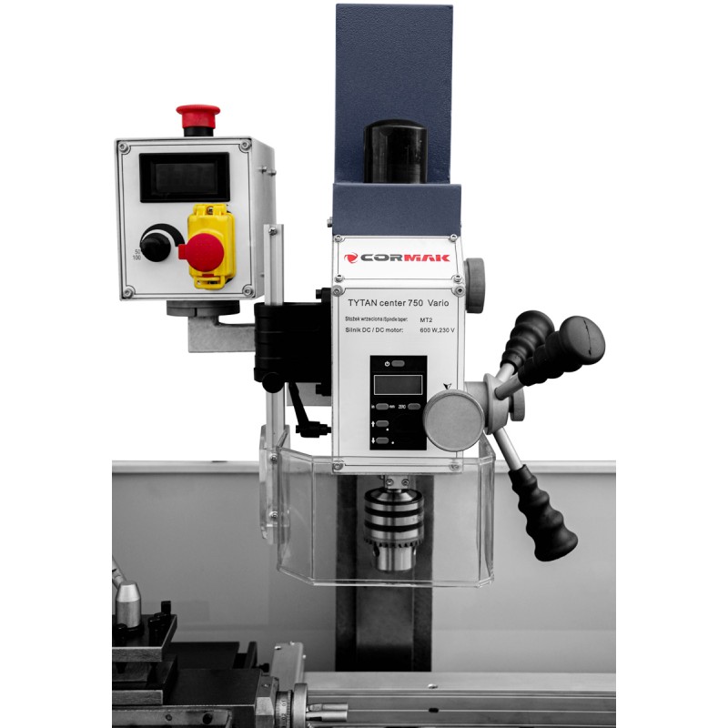 Tokarko-frezarka CORMAK TYTAN Center 750 Vario | Producent CORMAK