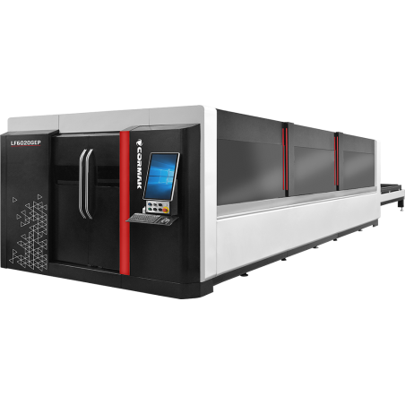 Geschlossene Faserlaser Schneidanlage CORMAK FIBER LF6020GEP