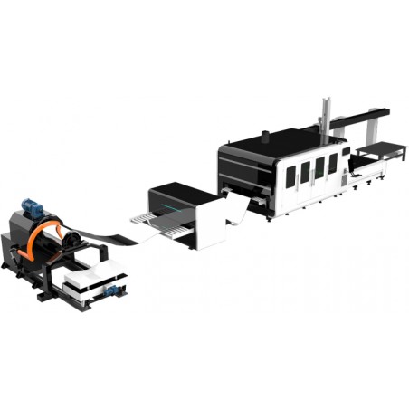 FIBER LF3015MB Fiber laser with a sheet feeder