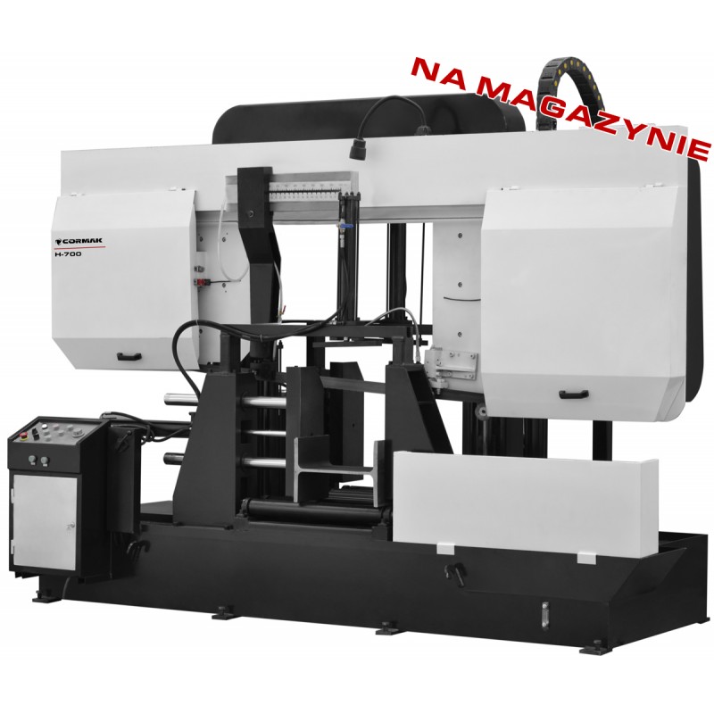 Semi-automatic double column metal band saw CORMAK H-700 - Semi-automatic double column metal band saw CORMAK H-700 -