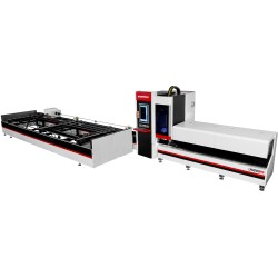 FIBER LF60120 fiber laser for pipes and profiles with a semi-automatic feeder - 