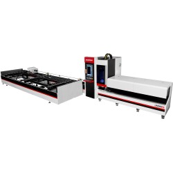Laser à fibre FIBER LF60120 pour tubes et profilés avec alimentation semi-automatique - 