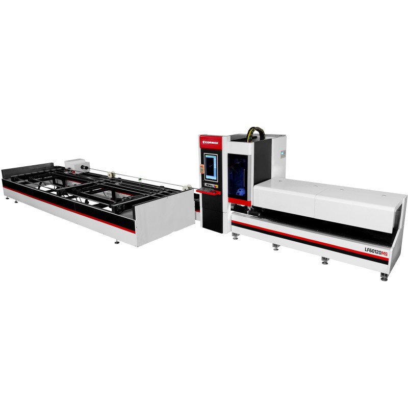 FIBER LF60120 fiber laser for pipes and profiles with a semi-automatic feeder - 