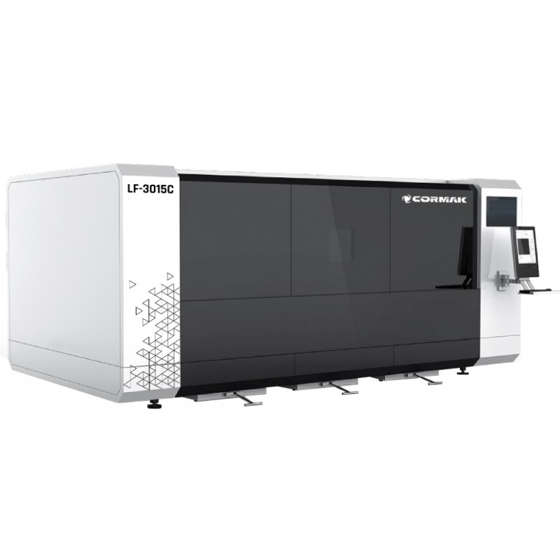 Geschlossene Faserlaser Schneidmaschine CORMAK FIBER LF3015C - 