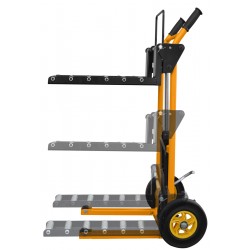 Carrello di trasporto CORMAK WLTC con forche a rulli (portata 200kg, sollevamento 900mm) - 