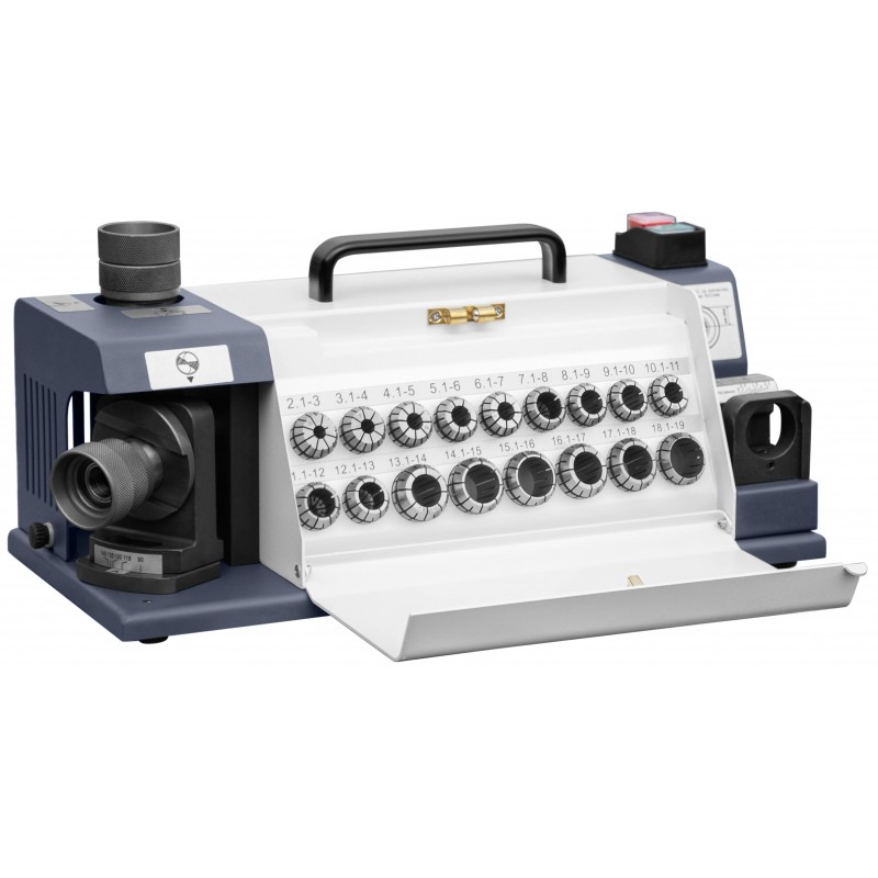 Drill clearance grinding machine