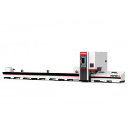 Laser à fibre FIBER LF60120 pour tubes et profilés avec alimentation semi-automatique - 