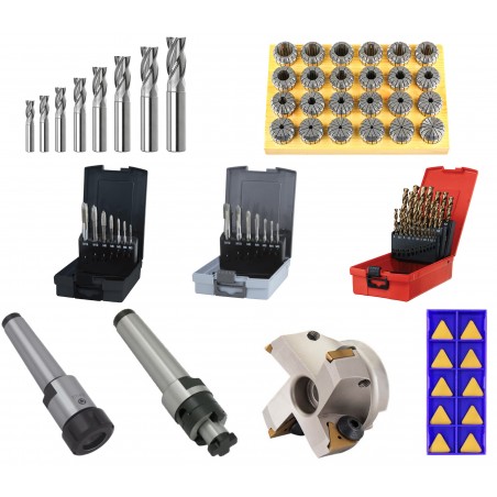 Starter kit di utensili per fresatrici MK4