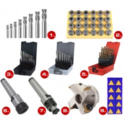 Kit de démarrage d'outils pour fraiseuses MK4 - 