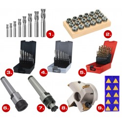 Kit de démarrage d'outils pour fraiseuses MK3 -  Kit de démarrage d'outils pour fraiseuses MK3 -