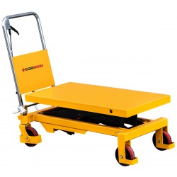 Carrello con piattaforma a forbice TA100 (portata 1000 kg, sollevamento 1000 mm) - 