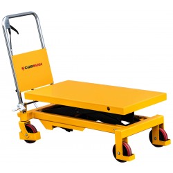 Wózek nożycowy platformowy TA100 (udźwig 1000 kg, podnoszenie 1000 mm) - 