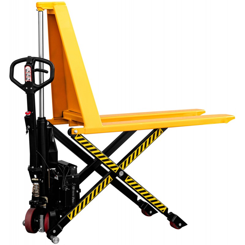 Transpalette électrique à ciseaux HT1E (capacité 1000 kg, levage 800 mm) - 