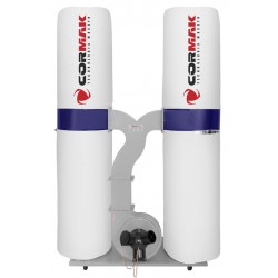 Aspirateur à copeaux CORMAK FM300SA 3900 m³/h + sacs en feutre - 