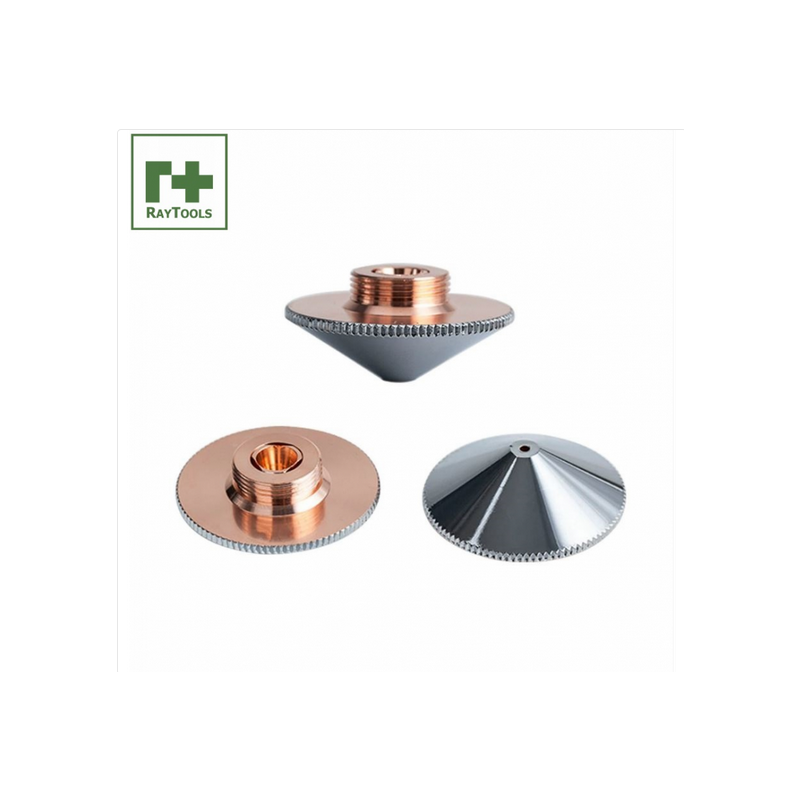 Ugello doppio D2.0 M11 H15 per testa Raytools per laser a fibra - 