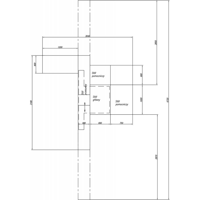 Piła formatowa, pilarka formatowa, formatówka z podcinakiem CORMAK MJ45-KD3 3200 | Producent CORMAK