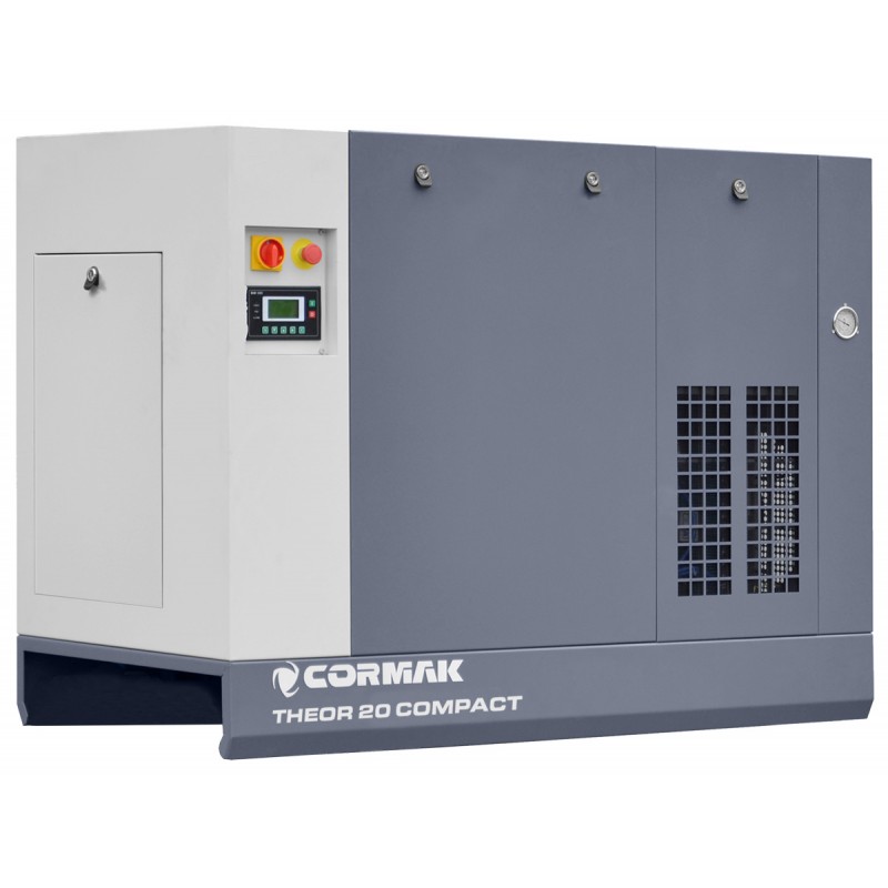THEOR 20 screw compressor with COMPACT 10 BAR inverter - 