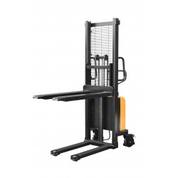 Półelektryczny masztowy wózek paletowy B1516 (udźwig 1500 kg, podnoszenie 1600 mm) - 