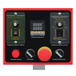 Kantenanleimmaschine CORMAK EBM120 mit Absaugung + Kleber - 