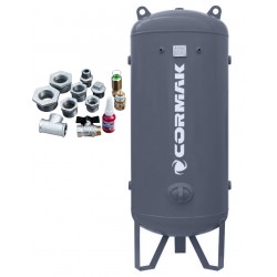 THEOR 50 Kompressorsatz mit Inverter - 37 kW - 7000 l/min. + IZBERG N75S Luftentfeuchter + 1000 l vertikaler Zylinder - 