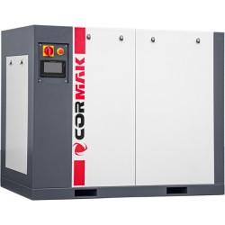Schraubenkompressor mit Frequenzumrichter, Kältetrockner IZBERG N75S und 500L Druckluftbehälter THEOR 75 55kW - 
