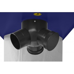 Aspirateur à copeaux CORMAK FM340 230V + tuyau antistatique 3m - 