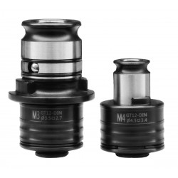 Gewindebohrerhalter CORMAK M3, M4 + Reduktion GT24 - GT12 - 