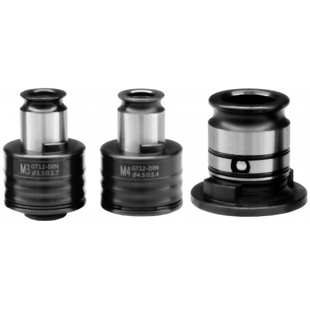 Porte-filetage M3, M4 + réduction GT24 - GT12