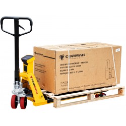 Pallet truck with scale and printer CORMAK SP2500 PRINT 2.5 tons - 