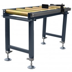 Roller Conveyor 1m with 6 Rollers and Length Stop CORMAK - 