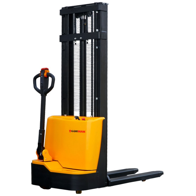 Q12E30 electric mast trolley (capacity 1200 kg, lifting 3000 mm) - 
