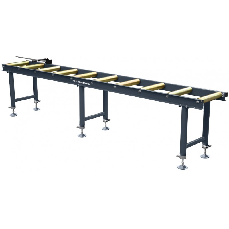 3 m Roller Conveyor with Length Stop - 