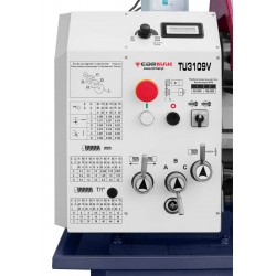 Conventional Universal Lathe CORMAK 310×900 230V with Stand + Turning Tools + Live Center - 