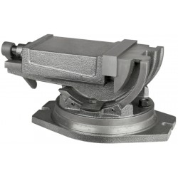 160 mm Inclined Swivel Machine Vice - Two angle swivel machine vice 160 mm