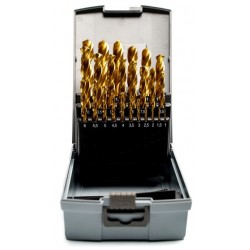Kobalt-Bohrersatz CORMAK HSSE TiN 1–13mm 25-tlg. - 