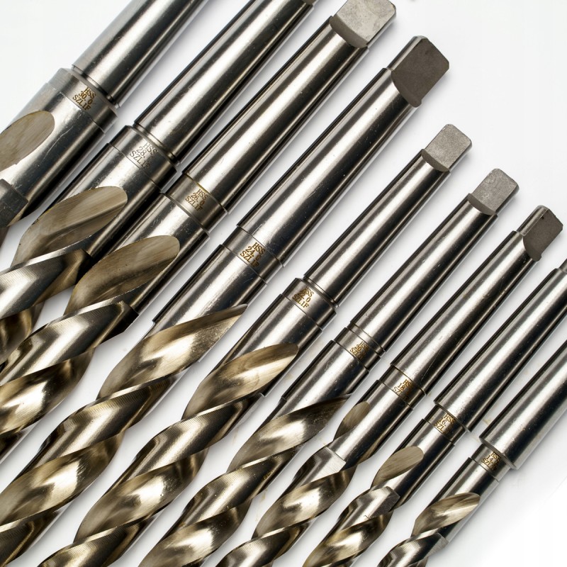 Zestaw wierteł Morse'a HSS DIN345 NWKc 14,5-30 mm | Producent CORMAK