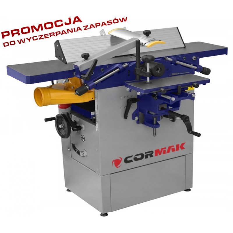 Strugarko-grubościówka CORMAK PT250 400V - Strugarko-grubościówka CORMAK PT250 400V -