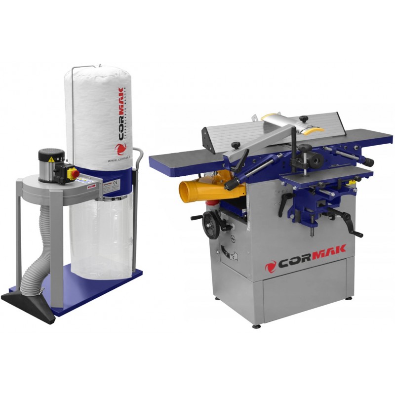 PT250 Planer and Thicknesser + FM230A Extractor - 