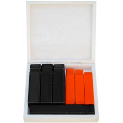 Set of turning knives 20x20 7 pcs. + inserts - 