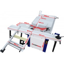 Piła formatowa, pilarka formatowa, formatówka CORMAK PS12E-1600 - 