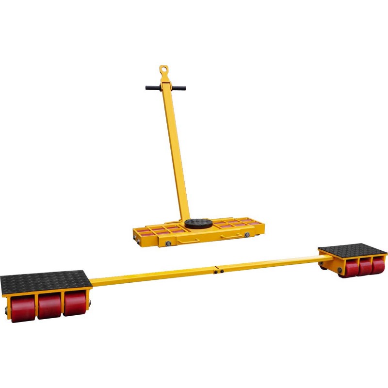 WL12+WF12 Heavy load moving system skate set 24 TON - 
