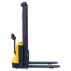 Electric mast truck Q10E35 (crane 1000 kg, lifting 3500 mm) - 