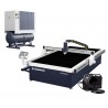 CNC Plasma Cutting Machine PW-1530 WTK + Luft 1000 Compressor + SPARTUS® ProCUT 125CNC Power Source