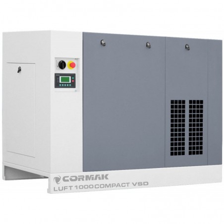 Zestaw LUFT 1000 COMPACT z falownikiem VSD Kompresor śrubowy LUFT 1000 VSD + Osuszacz N10S