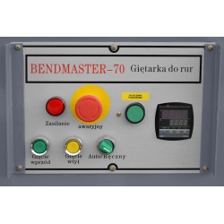 BENDMASTER70 Non-Mandrel Bending Machine for Tubes and Profiles - Arborless tube and profile bending machine BENDMASTER 70 