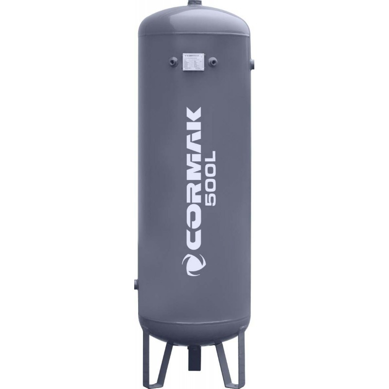 Serbatoio verticale in pressione per aria compressa per compressore CORMAK 20bar 500L - 