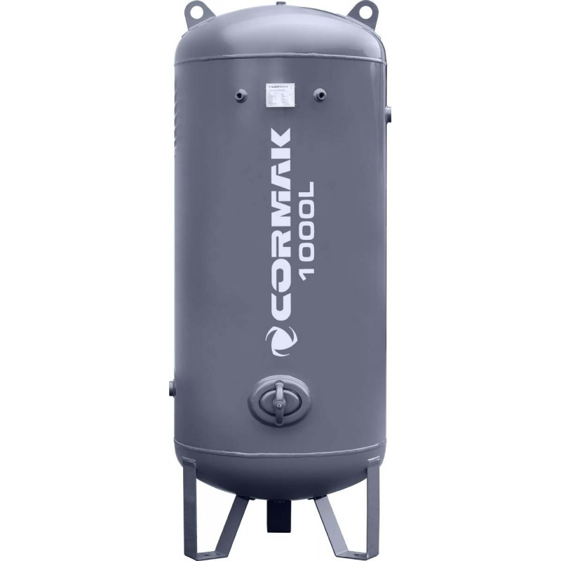 Serbatoio verticale in pressione per aria compressa per compressore CORMAK 25bar 1000L - 
